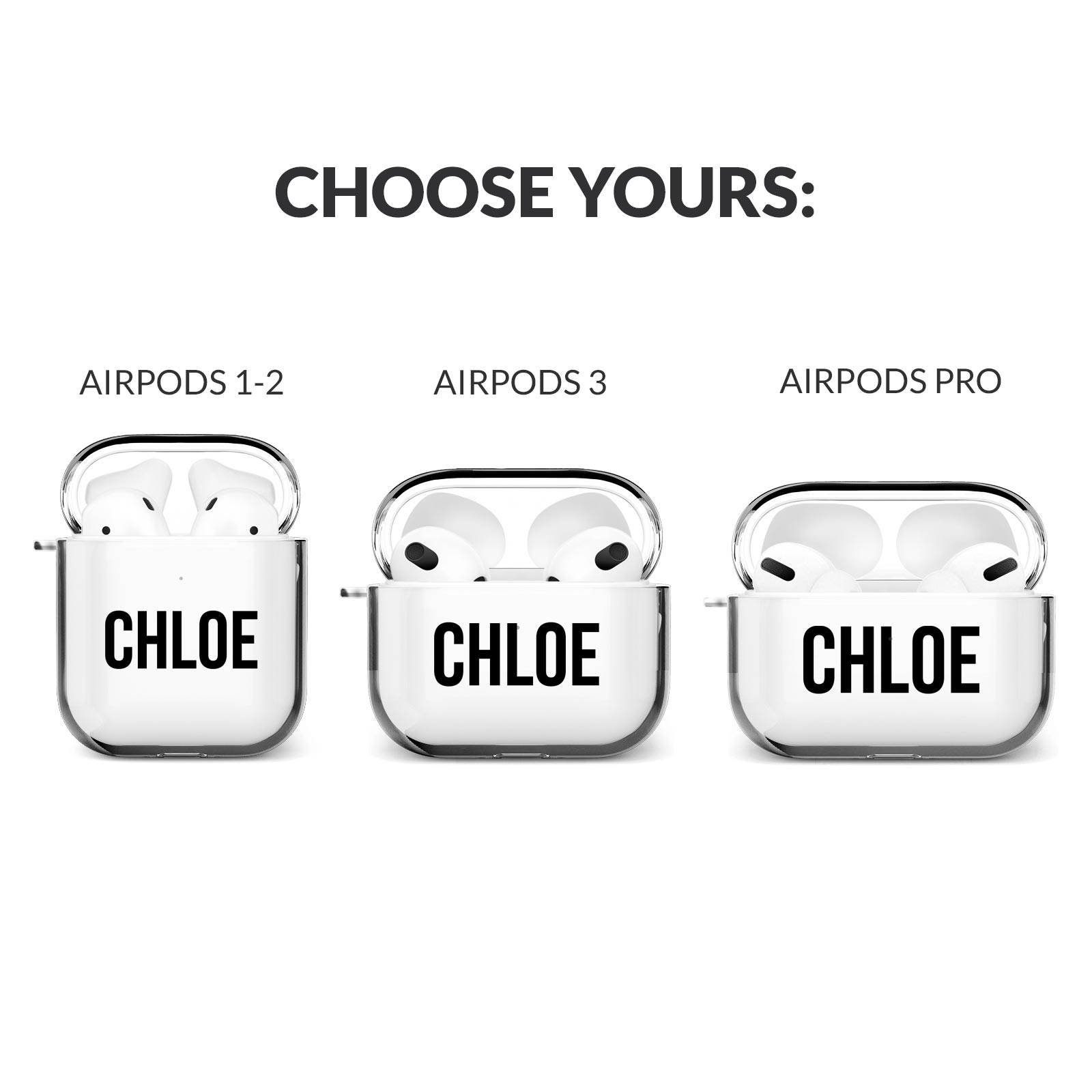 Personalised AirPods Case Cover 1 2 3 Pro Cute Designer For Girls