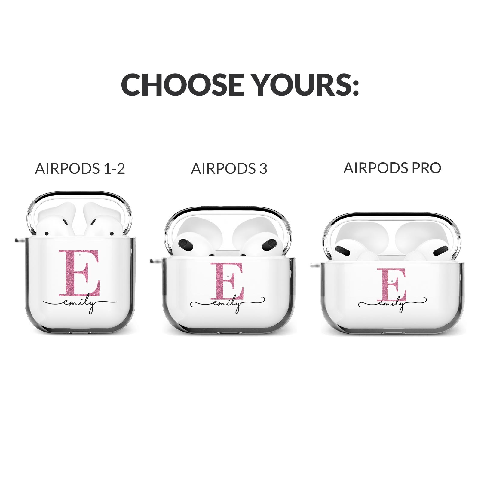Pink Floral Cute Luxury Designer Airpods 1 2 Pro Case With 