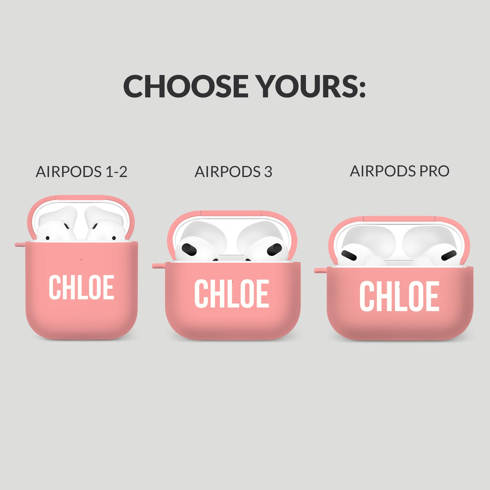 Personalised Case For Airpods 1 2 3 Pro 1 Cover Soft Shell Name