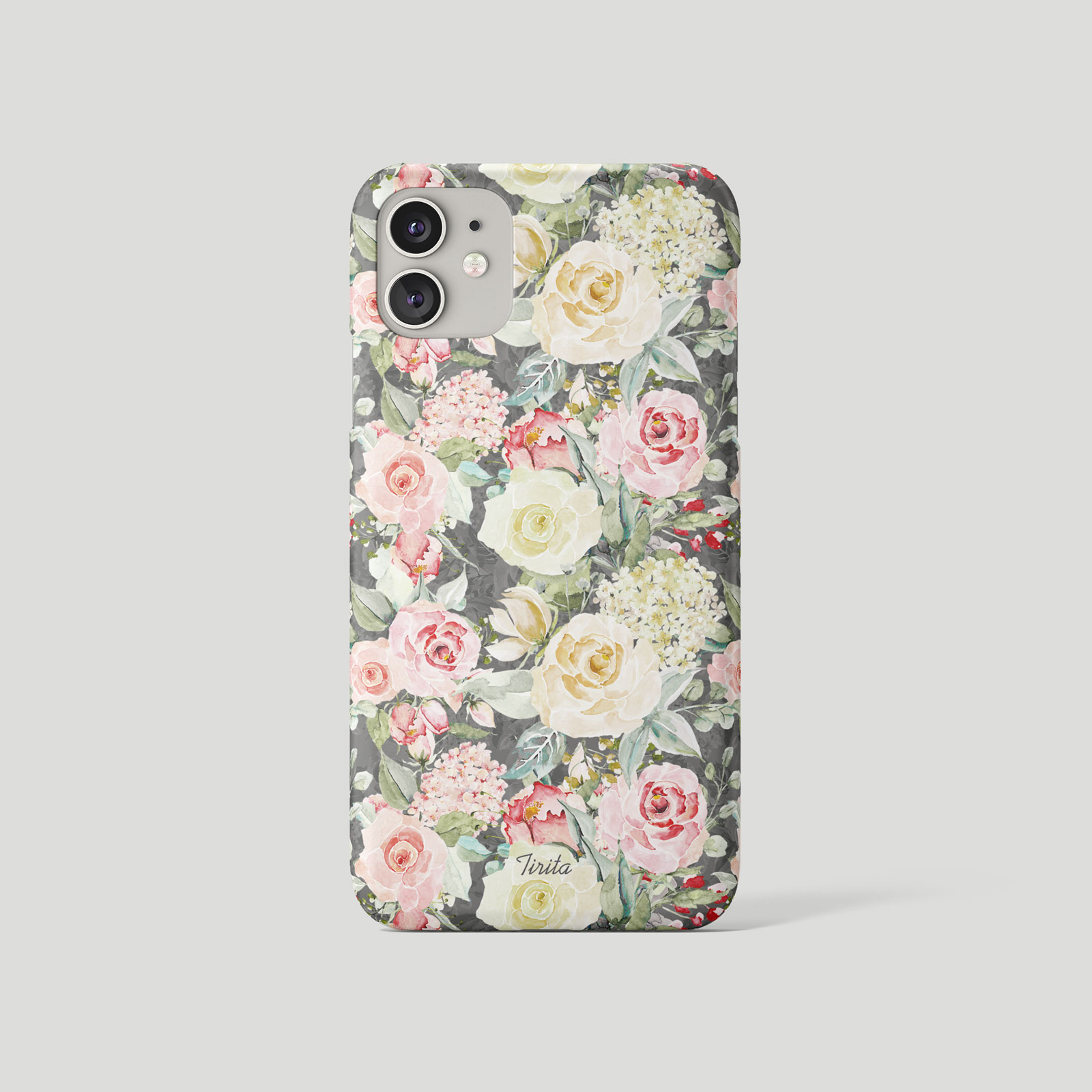 Tirita Phone Case for iPhone 15 14 13 11 12 SE X 6S XR Floral Roses ...